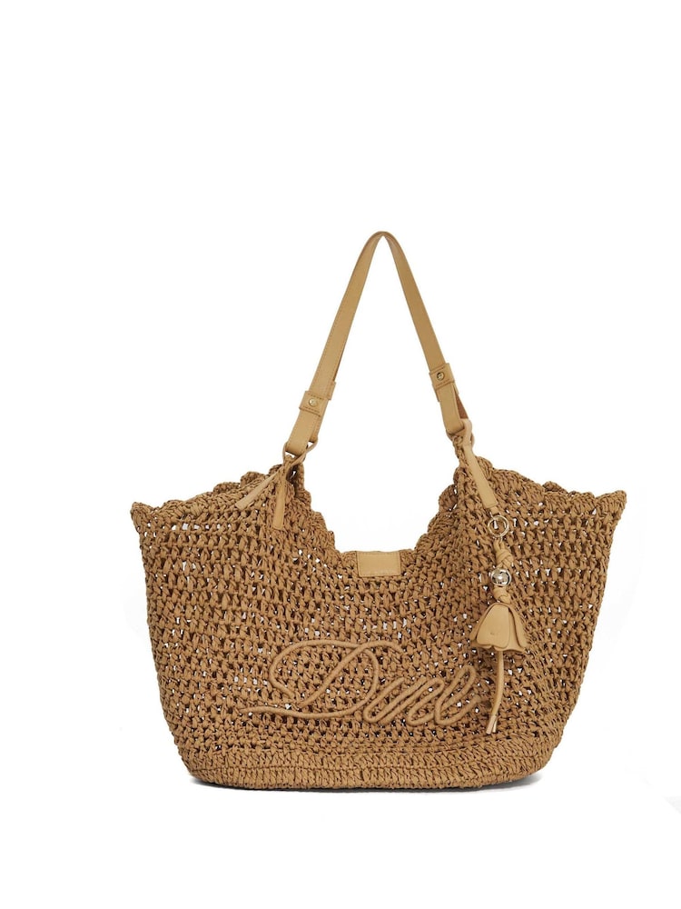 Dune London Natural Dewdrop Shoulder Bag - Image 2 of 6