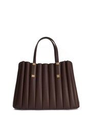 Dune London Brown Dolly Tote Bag - Image 3 of 6