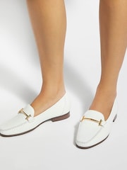 Dune London Blue Gilli T Loafers - Image 1 of 6