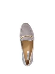Dune London Grey Gilli T Loafers - Image 5 of 7