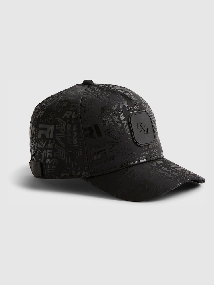 River Island Monogram Cap - Imagen 1 de 3