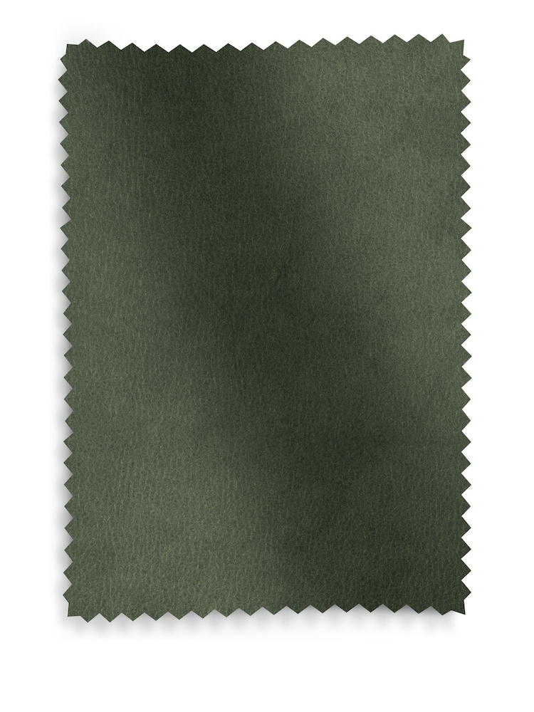 Set of 2 Easton Faux Leather Dark Green Mid Wood Leg Anderson Dining Chairs - Image 9 of 9 Set of 2 Easton Faux Leather Dark Green Mid Wood Leg Anderson Dining Chairs - Image 9 of 9