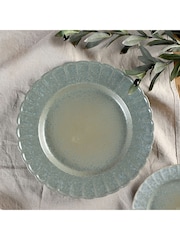 Widdop Set of 4 Green Plates - Image 6 of 7