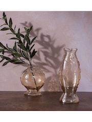 Widdop Clear Glass Fish Vase - Tall Shape - Image 2 of 5