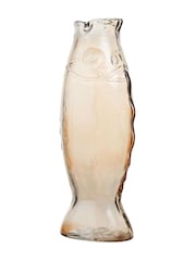 Widdop Clear Glass Fish Vase - Tall Shape - Image 5 of 5