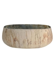 Widdop Cream Glass Ornamental Vase - Image 1 of 1