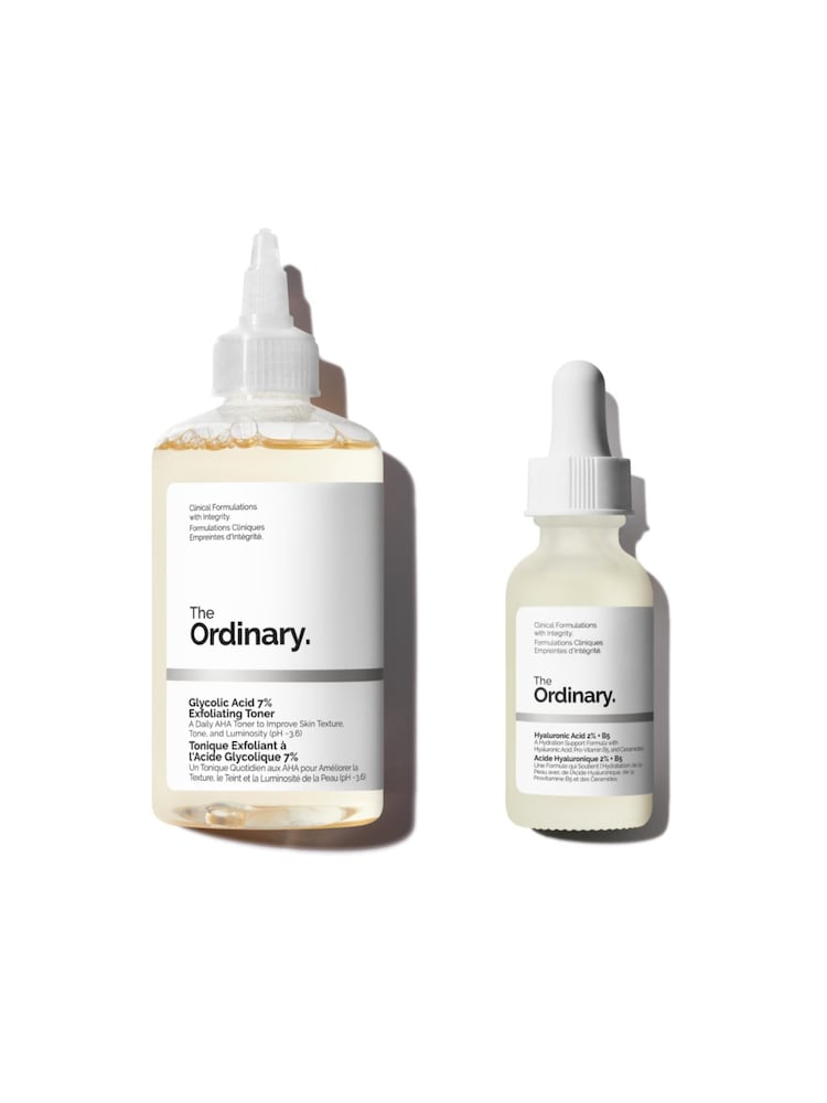 The Ordinary The Glow Collection for Radiant Skin with Hyaluronic and Glycolic Acid - Image 1 of 9