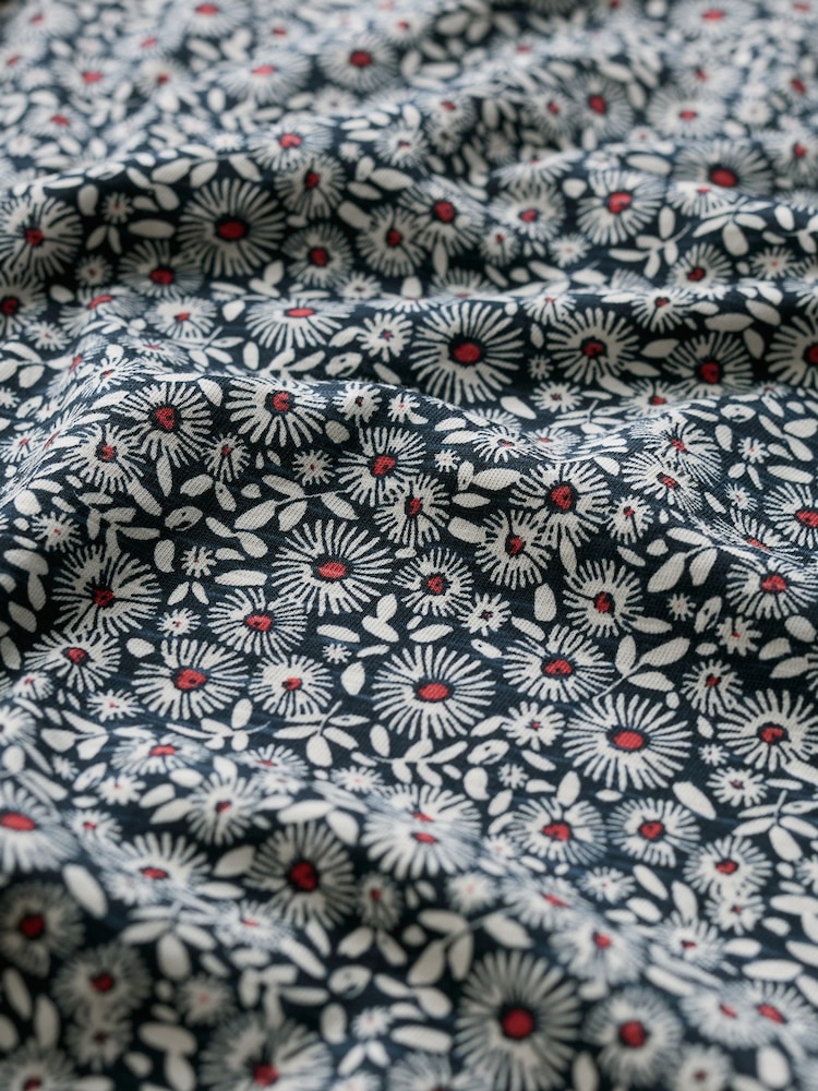 Seasalt Cornwall White Floral Bryher View T-Shirt - Image 5 of 5