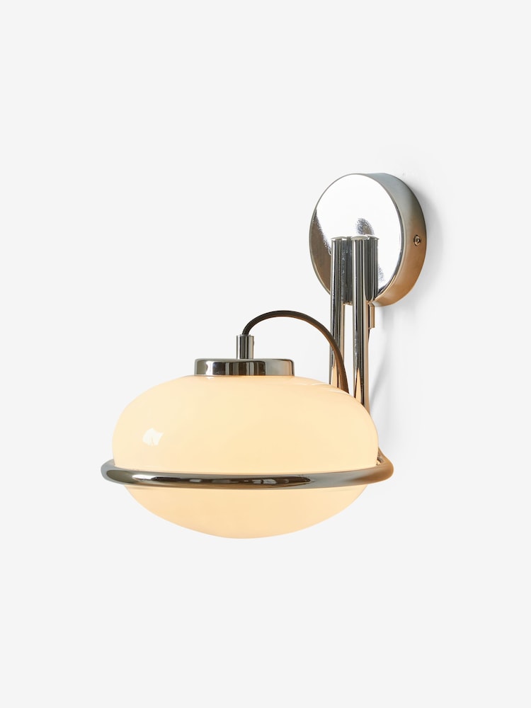 MADE.COM Chrome Piper Wall Light - Image 3 of 3