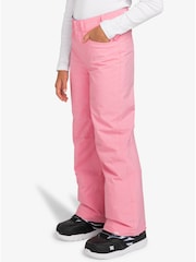 Roxy Pink Girls Waterproof Thermal Backyard Snow Christmas Ski Trousers - Image 3 of 3