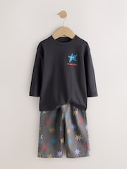 Grey Long Sleeve Top and Trousers Set (3mths-7yrs) - Image 7 of 11