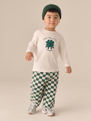 Green Long Sleeve Top and Trousers Set (3mths-7yrs) - Image 1 of 9