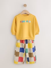 Multi Long Sleeve Top and Joggers Set (3mths-7yrs) - Image 4 of 9