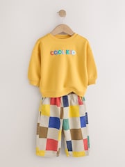 Multi Long Sleeve Top and Joggers Set (3mths-7yrs) - Image 5 of 9