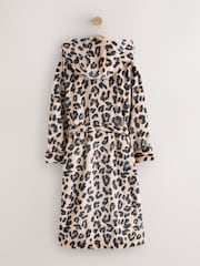 Animal Print Long Dressing Gown (7-16yrs) - Image 2 of 4