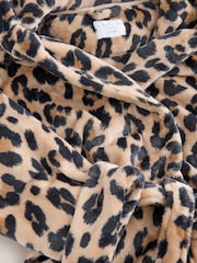 Animal Print Long Dressing Gown (7-16yrs) - Image 4 of 4