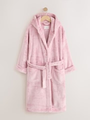 Pink Long Dressing Gown (7-16yrs) - Image 1 of 4
