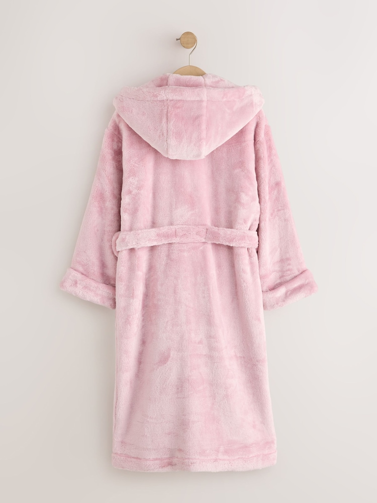 Pink Long Dressing Gown (7-16yrs) - Image 2 of 4