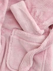 Pink Long Dressing Gown (7-16yrs) - Image 4 of 4