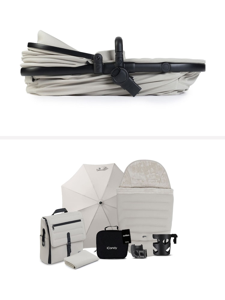 iCandy Taupe Peach 8 Travel System Bundle with Cocoon 360 & Base - Image 5 of 5 iCandy Taupe Peach 8 Travel System Bundle with Cocoon 360 & Base - Image 5 of 5
