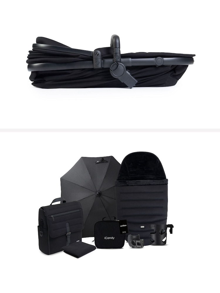 iCandy Black Peach 8 Travel System Bundle with Cocoon 360 & Base - Image 4 of 4