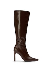 Tony Bianco Brown Leather Porsha Tall Boots - Image 1 of 4