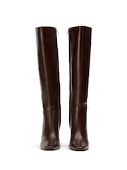 Tony Bianco Brown Leather Porsha Tall Boots - Image 4 of 4