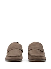 Tony Bianco Brown Suede Gigi Loafers - Image 5 of 5