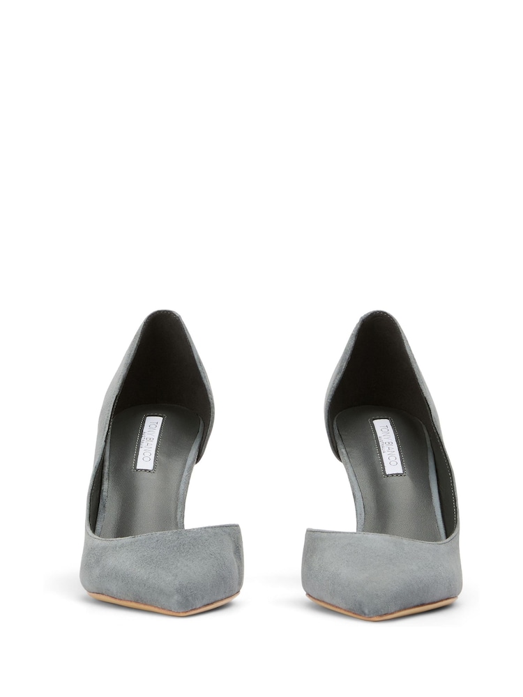 Tony Bianco Grey Suede Paris Court Shoes - Image 4 of 4 Tony Bianco Grey Suede Paris Court Shoes - Image 4 of 4