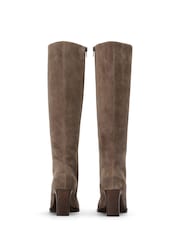 Tony Bianco Brown Suede Rinetta Point Toe Tall Boots - Image 5 of 5