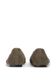 Tony Bianco Grey Suede Bianca Ballet Flat - Image 5 of 5