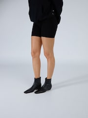 Tony Bianco Black Leather Square Toe Rupert Ankle Boots - Image 1 of 1