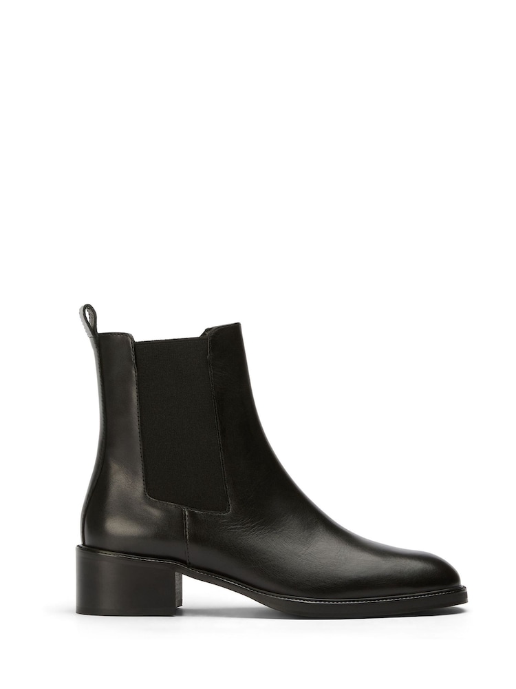 Tony Bianco Black Leather Jazlyn Chelsea Boots - Image 2 of 4 Tony Bianco Black Leather Jazlyn Chelsea Boots - Image 2 of 4