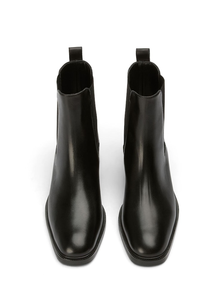 Tony Bianco Black Leather Jazlyn Chelsea Boots - Image 4 of 4 Tony Bianco Black Leather Jazlyn Chelsea Boots - Image 4 of 4
