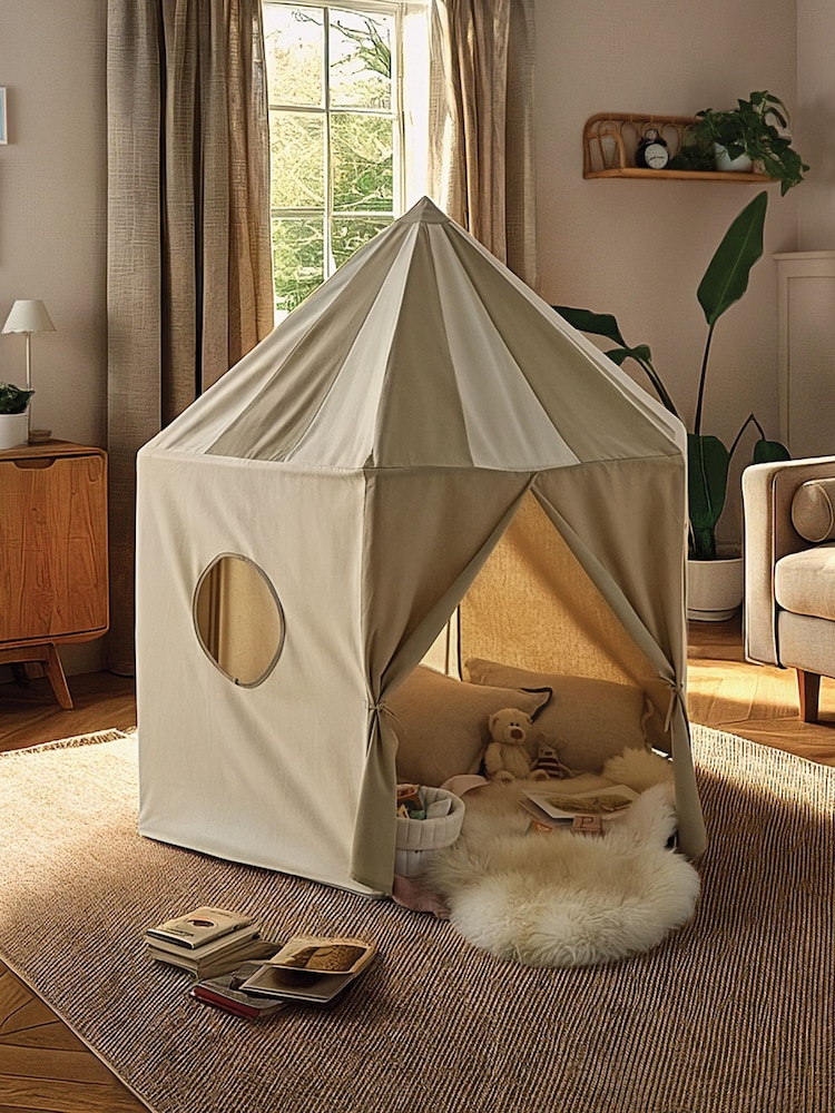 Cuddleco Brown Pavilion Play Tent - Image 1 of 7 Cuddleco Brown Pavilion Play Tent - Image 1 of 7