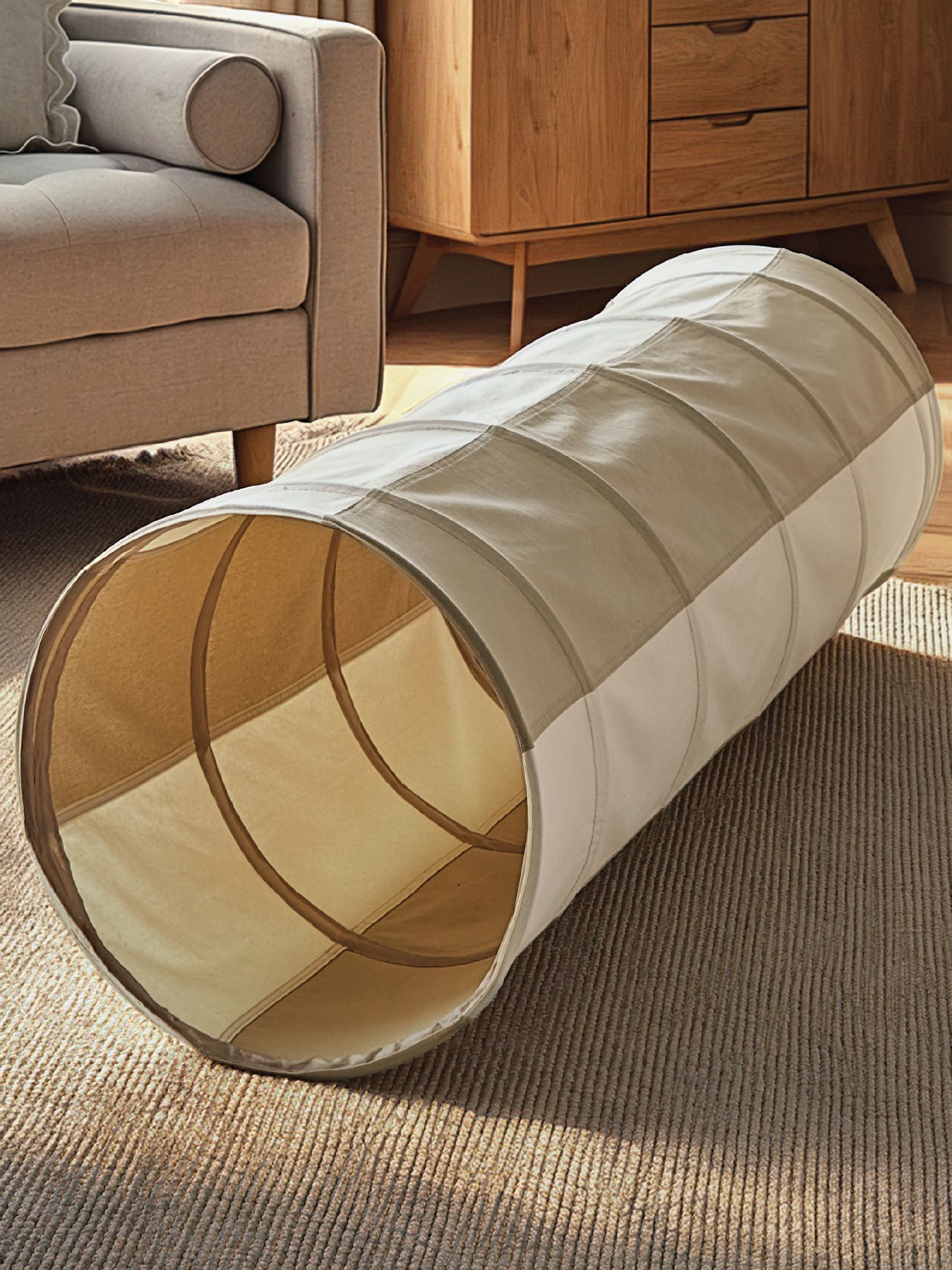 Cuddleco Unisex Kids Brown Pop Up Play Tunnel