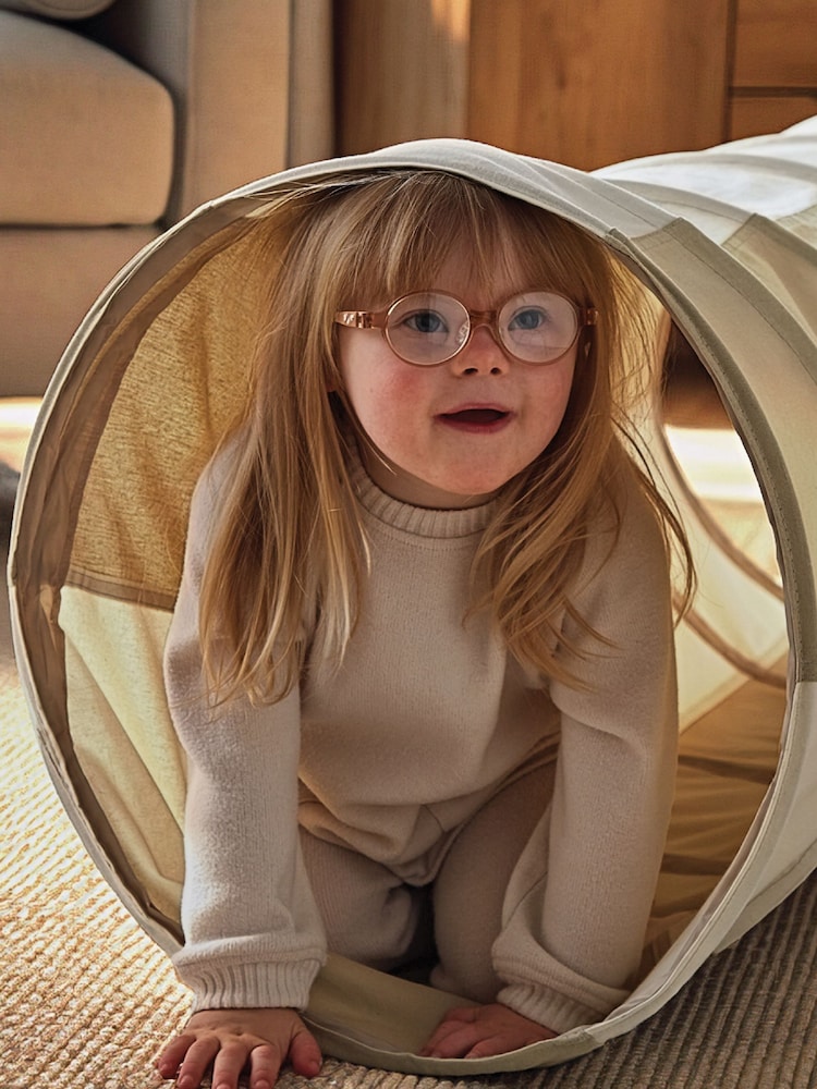 Cuddleco Brown Pop Up Play Tunnel - Image 8 of 8