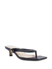 Dune London Black Manic Mules - Image 3 of 6