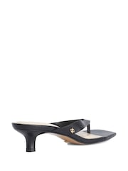 Dune London Black Manic Mules - Image 4 of 6