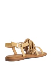 Dune London Brown Lysia Casual Sandals - Image 2 of 5