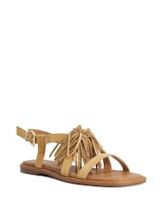Dune London Brown Lysia Casual Sandals - Image 3 of 5