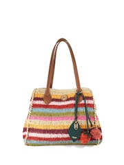 Dune London Red Devotedly Shopper Bag - Image 1 of 6