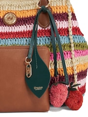 Dune London Red Devotedly Shopper Bag - Image 4 of 6