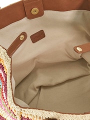 Dune London Red Devotedly Shopper Bag - Image 5 of 6