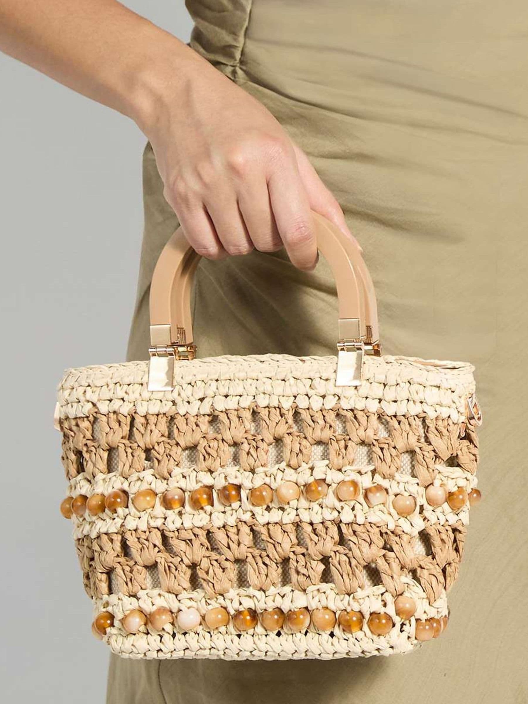 Buy Dune London Natural Dahlia Shopper Bag from the Next UK online