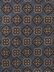 Azul cielo - Reiss Amico Silk Floral Medallion-Print Tie - Imagen 5 de 5