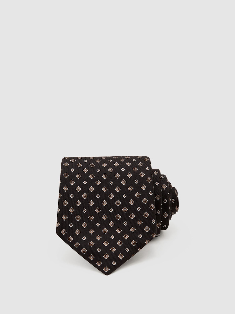 Reiss Black Silvio Ties - Image 1 of 5