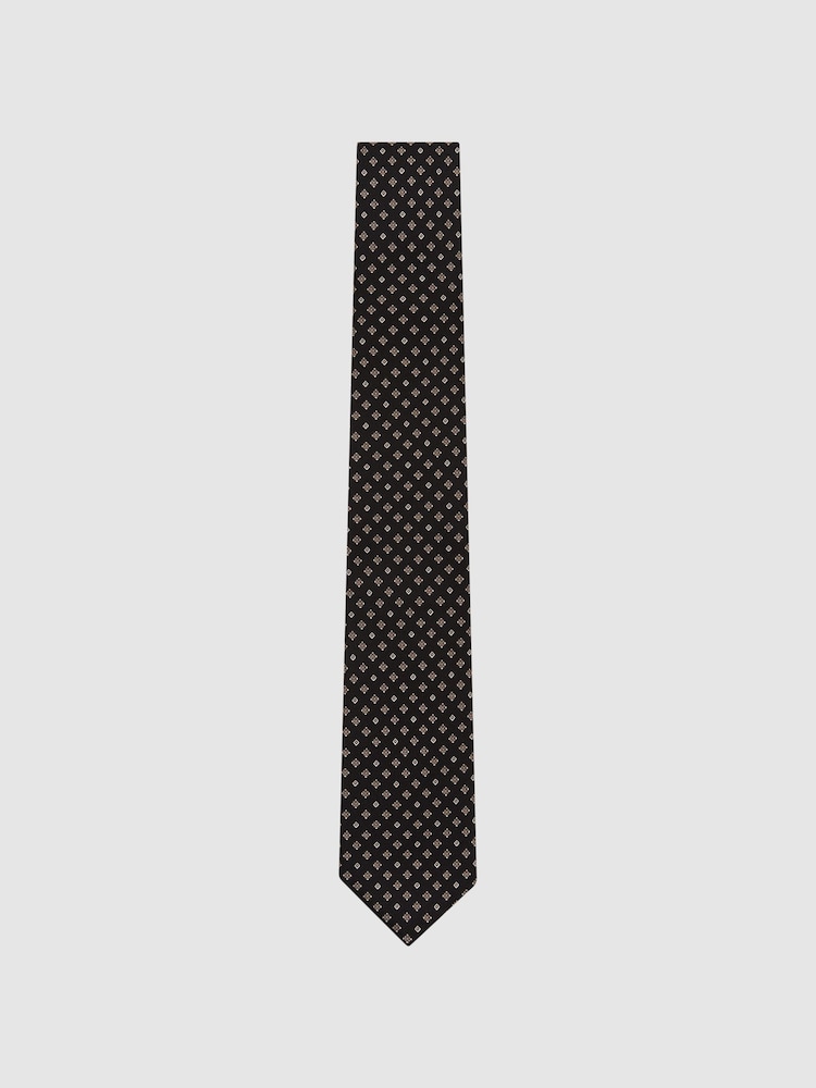 Reiss Black Silvio Ties - Image 2 of 5