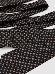 Reiss Black Silvio Ties - Image 3 of 5