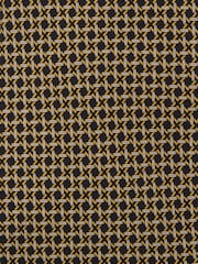 Reiss Varcare Silk Geometric Cross-Print Tie - Imagen 5 de 5